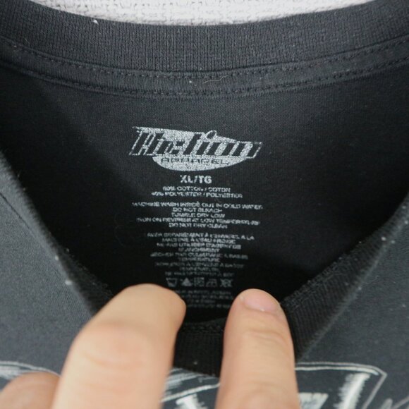 Action Apparel Skull Wings Casino Tee Mens XL - Picture 5 of 6